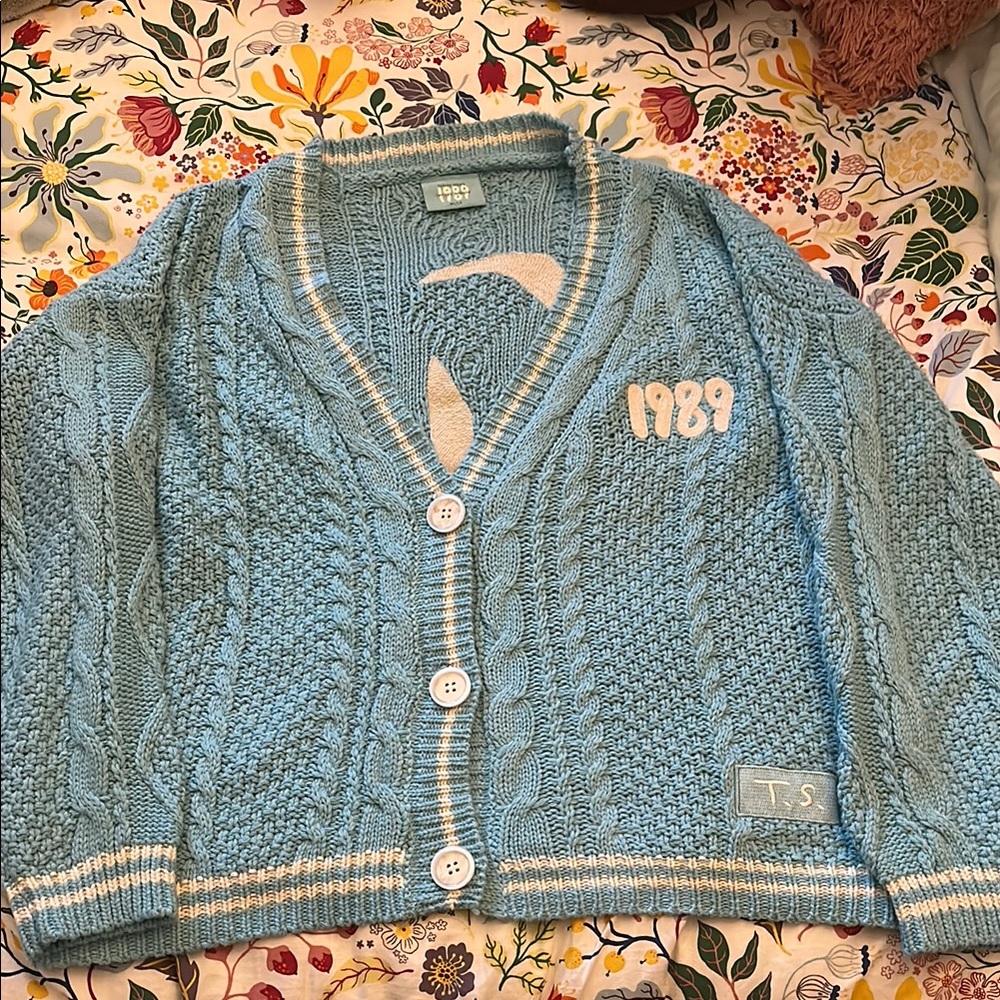 Taylor Swift 1989 Cable Knit Sweater